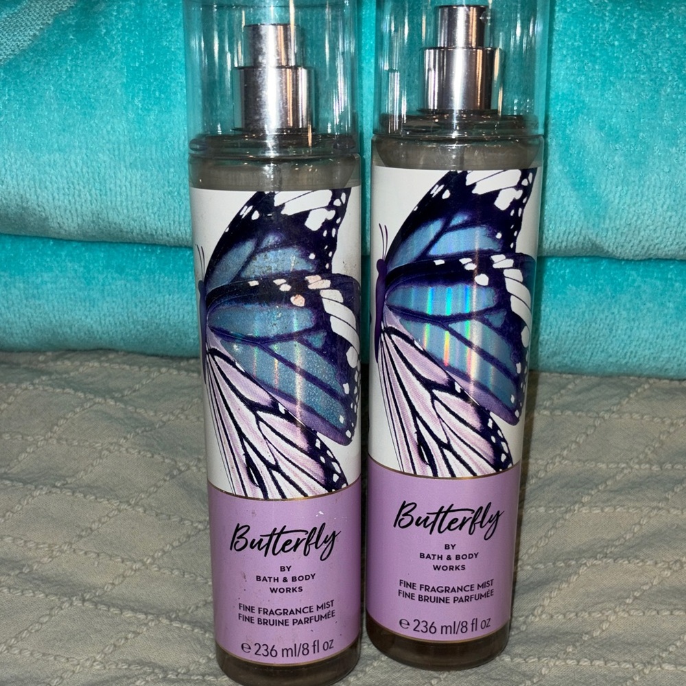 Bath & Body Works Butterfly Fragrance Mist qty 2 - Picture 1 of 2